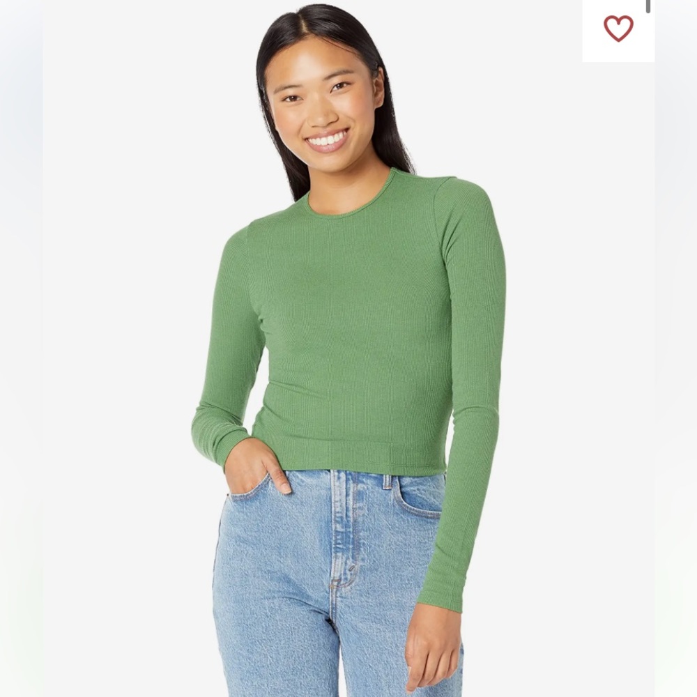 Abercrombie & fitch long sleeve essential ribbed tee